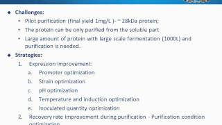 Recombinant protein expression amp purification challenges and solutions [upl. by Aicnatsnoc735]