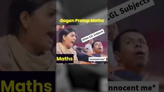 CGL में Maths का दबदबा 😍 Gagan Pratap Sir ssc cgl chsl maths meme [upl. by Joye]