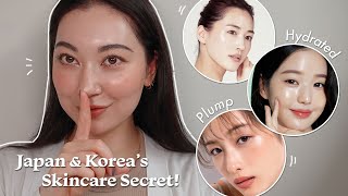 Japan amp Korea’s secret to TRULY Hydrated Dewy Skin [upl. by Ronoh]