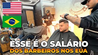 SALARIO DE BARVBEIRO NOS EUA [upl. by Tavey]