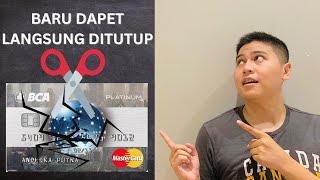 DIKIRIMIN KARTU KREDIT BARU MALAH LANGSUNG DITUTUP  UNBOXING KARTU KREDIT BCA [upl. by Jessamine315]