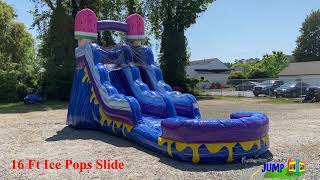 The 16 Ft Ice Pops Slide by Hampton Roads Jump [upl. by Housum]