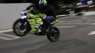 Hyosung Gt650r Naza Blade 650 Wheelie Compilation [upl. by Amik]