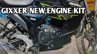 GIXXER NEW ENGINE KIT viral bike modify reels parts decoration sf bike [upl. by Ninette188]