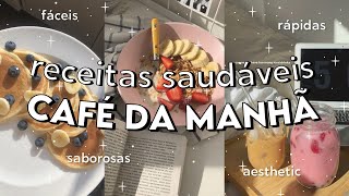 IDEIAS DE CAFÉ DA MANHÃ SAUDÁVEL  10 RECEITAS fáceis PINTEREST  Panqueca Avocado French Toast [upl. by Nevur35]