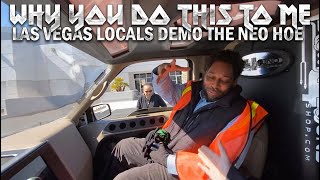 😲 Las Vegas Locals meet the NEO HOE for a 100000 watt demo 🔊 [upl. by Claus292]