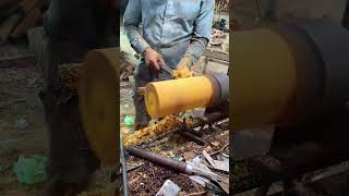 My Woodworking Daily With My Oldest Tool carpentry woodturningtools woodwork copper [upl. by Aneehsirk]