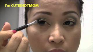 BASIC how to apply eyeshadow on hooded eyelids [upl. by Oicnerual]