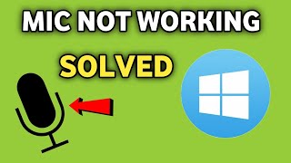 Fix Laptop Microphone Not Working in Windows 11 [upl. by Karlens]