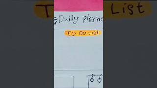 Daily planner idea 📖pt1 shorts art craft [upl. by Randee]