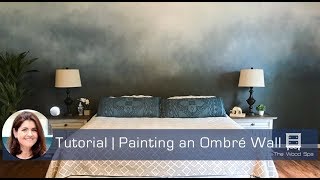 Painting an Ombré Wall  Speedy Tutorial 27 [upl. by Joliet608]