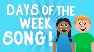 Learn the 7 Days of the Week Song for Kids – Learn Sunday Monday Weekdays – Kindergarten Preschool [upl. by Doug]