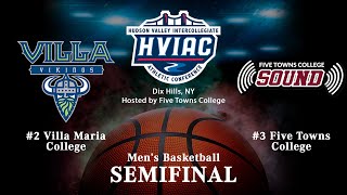 2023 HVIAC Mens Basketball Semifinal 2 [upl. by Yatnuahs26]