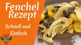 Fenchel Rezept  Italienische Küche  Einfach und Schnell [upl. by Neyud]