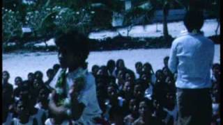 Samoa 1972 making cocoa Sataua school Savaii Siva [upl. by Mercado]