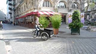 Triporteur Christiania bikes [upl. by Powel]