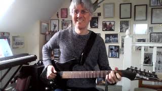 Blues guitar  Mississippi Fred McDowell style from Improvising Blues Guitar by John Wheatcroft [upl. by Anelram]