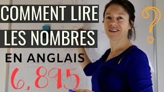 LES CHIFFRES EN ANGLAIS  comment compter et dire les nombres en anglais à loral révision [upl. by Enileve278]