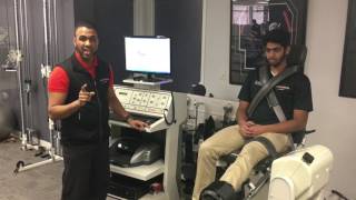 Physiotherapist Anik Sarkar describes the Biodex System [upl. by Jenness158]