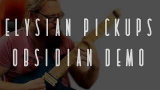 Elysian Pickups Obsidian Demo [upl. by Yazbak239]