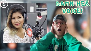 FIRST TIME HEARING Go The Distance by Katrina Velarde REACTION SWIFTIE REACTS [upl. by Aynnek]