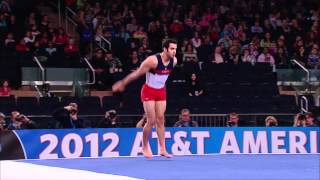 Danell Leyva  Floor Exercise  2012 ATampT American Cup [upl. by Lulita220]