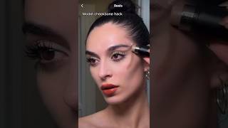 Model Cheekbone Hack 💄✨cheekbones hack makeup ytshorts fyp viral [upl. by O'Hara]