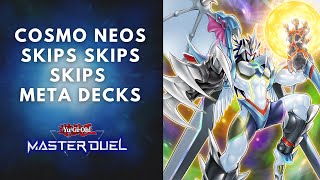 COSMO NEOS  Neo Spacian Deck Master Duel  Cosmo Neos Combo  Hero Deck YuGiOh Master Duel [upl. by Nocaed268]