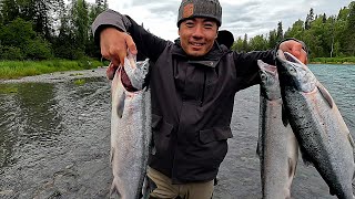 How To Floss Fishing for Sockeye Salmon Epic NonStop Fish Caught on Camera [upl. by Close264]