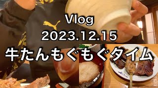 Vlog20231215（仙台ライブで牛たんもぐもぐタイム） [upl. by Ymia]