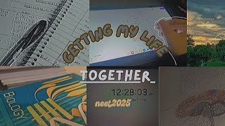 GETTING MY LIFE TOGETHER ✨📓neet2025 yakeenbatchphysicswallah pw studyvlog ytshorts dailyvlog [upl. by Luce]