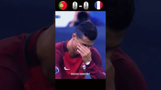 Portugal vs France 2016 UEFA EURO Final Highlights shorts football ronaldo [upl. by Ayatahs]