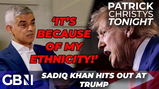 If I wasnt Muslim he wouldnt come for me  Sadiq Khan PLAYING THE VICTIM over Trump feud [upl. by Hollander]