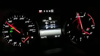 A45 AMG 2018 model acceleration 0kmh250kmh [upl. by Yevette94]