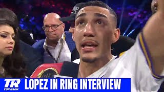 Teofimo Lopez Calls for Loma Fight after Highlight Reel KO Victory [upl. by Fisher]