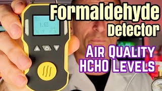 Formaldehyde Detector Air Quality with HCHO Levels [upl. by Haroun255]