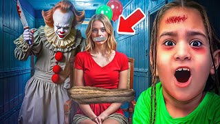 HORROR CLOWN entführt Marvins FREUNDIN ZUHAUSE😱 [upl. by Auqinal]