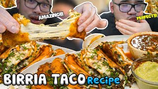 BIRRIA TACO RECIPE [upl. by Prochora]