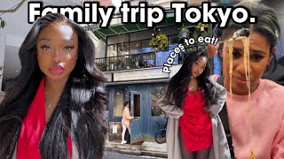 Vlog Family trip Tokyo JAPAN Where to eat in Tokyo [upl. by Ethbun]