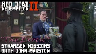 The Exotic Stranger Mission with John Marston  Duchesses amp other Animals  Red Dead Redemption 2 [upl. by Nata]