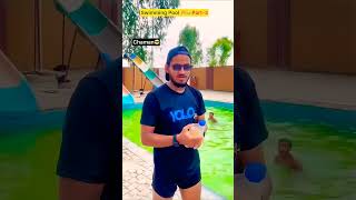 Chota bhai in swimming pool 🔥😂indian family shorts indian relatable swimming [upl. by Ogawa788]