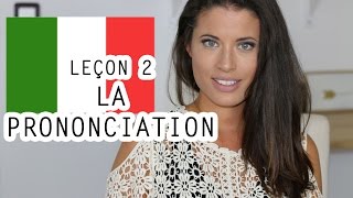 Cours ditalien  Leçon 2 Prononcer [upl. by Jamille]