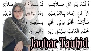 Nadhom JAUHAR TAUHID Full 144 bait [upl. by Mayce]