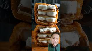 ROTI COKLAT GORENG food zachchoi mukbang recipe dessert foodie [upl. by Drawde]