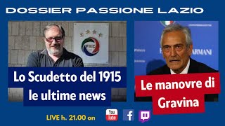 NEWS LO SCUDETTO DEL 1915  GRAVINA CHE COMBINI [upl. by Laverna212]