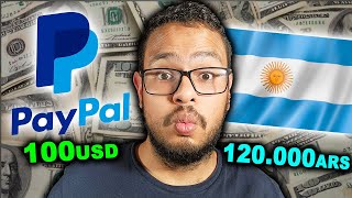 👉 Como RETIRAR Saldo de PAYPAL en ARGENTINA 💰 LA OPCION MAS FACIL Y BARATA 🤝 [upl. by Agnese]