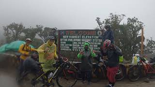 Tinoc Highest Point Rainy Bike Ride [upl. by Ardek]