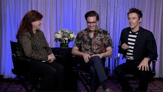 The Rocky Horror Picture Show  Interview with Ryan McCartan amp Reeve Carney [upl. by Gary]