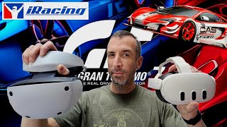 Is the Quest 3 much Better than PSVR2 for Sim Racing [upl. by Courcy156]