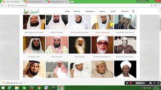 Listen and download recitations of the Holy Quran online assabilecom [upl. by Miharba]